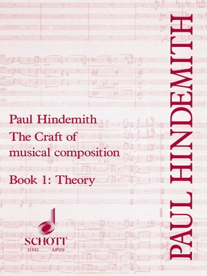 cover image of The Craft of Musical Composition